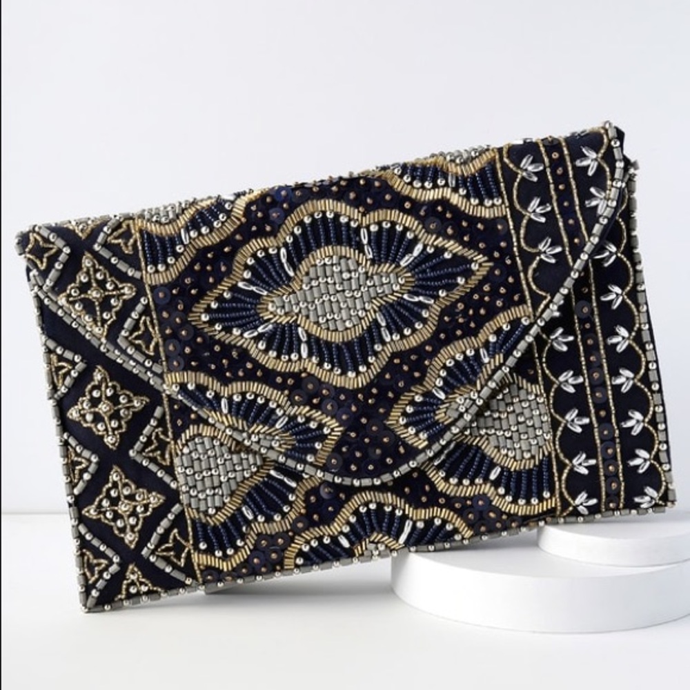 Lulu’s Beaded Clutch - Used Once